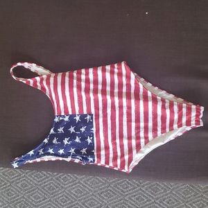 One piece bathing suit